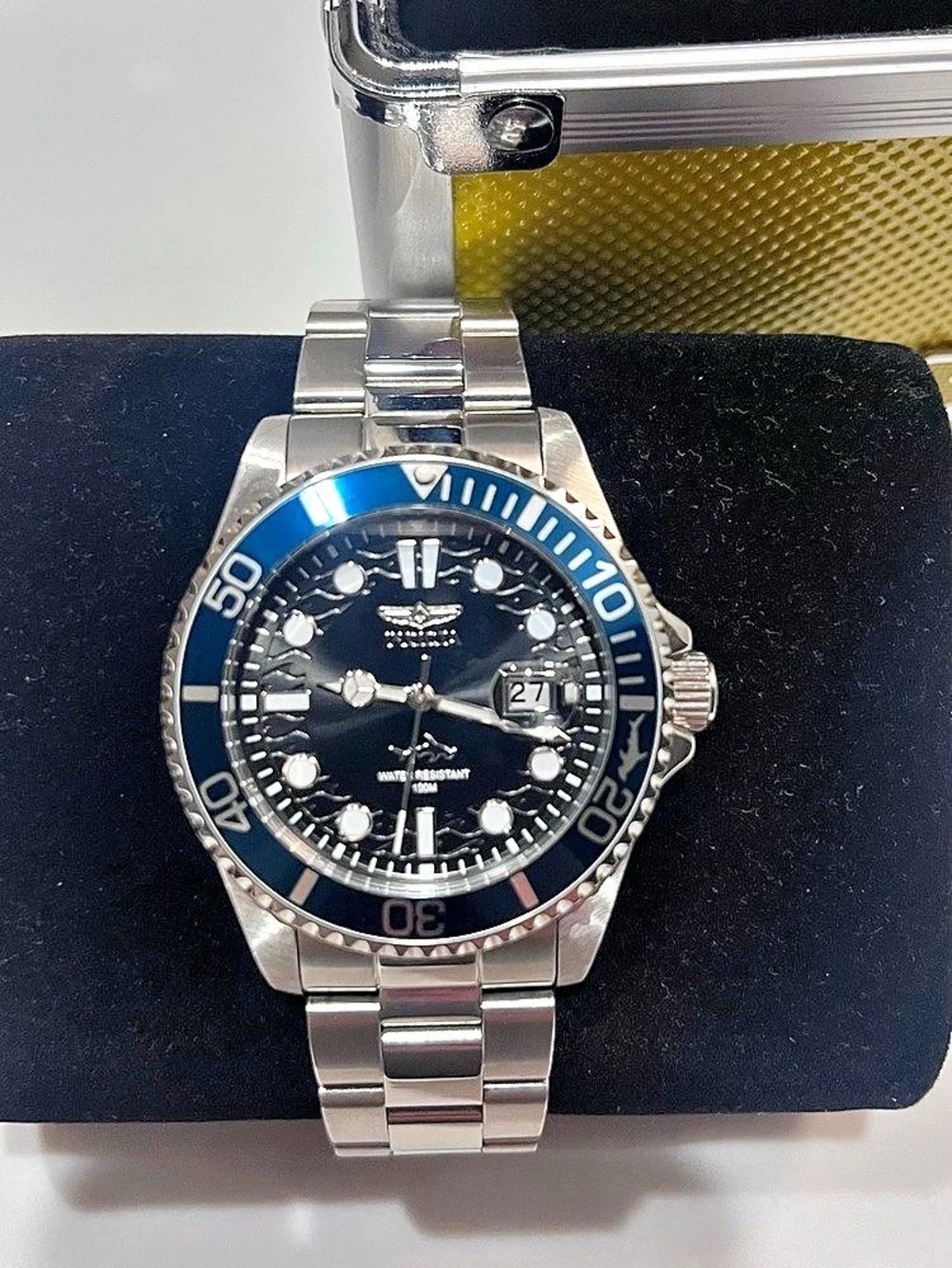 Invicta Pro Diver Men's Watch Model 50942 Blue Dial Watch 50942
